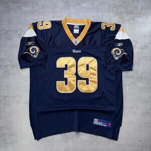 Vintage Reebok NFL St Louis Rams Steven Jackson 39 Football Jersey